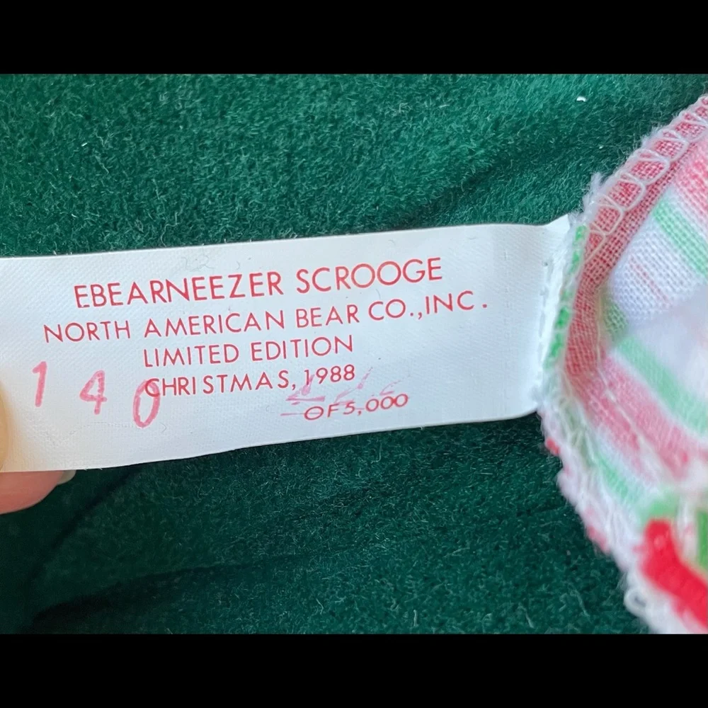 “Ebearneezer Scrooge” by North American Bear Co, Inc. - Picture 6 of 8